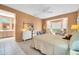 Relaxing main bedroom with bay windows and en suite bathroom access at 20215 N Mariposa Way, Surprise, AZ 85374