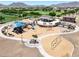 Community playground with slides, swings, picnic area and rock climbing at 20615 W Daniel Pl, Buckeye, AZ 85396