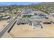 Aerial shot of the home showing its location in the neighborhood at 2087 N 77Th Pl, Mesa, AZ 85207