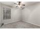 Bedroom with carpet and ceiling fan at 2343 E Morelos St, Chandler, AZ 85225