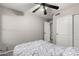 Bedroom with carpet and ceiling fan at 2343 E Morelos St, Chandler, AZ 85225