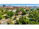 Enjoy the neighborhood with mature landscaping with views of the city skyline in the distance at 28 E 14Th St, Tempe, AZ 85281