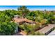 Backyard with privacy fence and mature trees create a private retreat at 28 E 14Th St, Tempe, AZ 85281