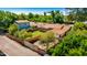 View of backyard with grass and privacy fence around perimeter of the property at 28 E 14Th St, Tempe, AZ 85281