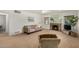 Comfortable living room with cozy fireplace, comfortable seating, and hardwood floors at 28 E 14Th St, Tempe, AZ 85281