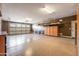 This spacious three car garage is spotless and features lots of storage at 3664 E Narrowleaf Dr, Gilbert, AZ 85298