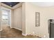 Upstairs hallway with carpet, recessed lighting, and view to another room with bright windows at 3664 E Narrowleaf Dr, Gilbert, AZ 85298