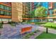 Beautiful courtyard with manicured landscaping and fountain at 4808 N 24Th St # 230, Phoenix, AZ 85016