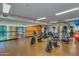 Bright gym space offering stationary bikes and fitness equipment at 4808 N 24Th St # 230, Phoenix, AZ 85016