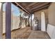A well kept backyard with block wall and water heater, and space for recreation and storage at 7506 W Sells Dr, Phoenix, AZ 85033
