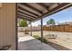 Backyard featuring patio with ample room for customization and enjoying outdoor space at 7506 W Sells Dr, Phoenix, AZ 85033
