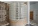 Stylish bathroom featuring a unique glass block shower design at 797 E Cedar Dr, Chandler, AZ 85249