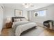 Stylish bedroom with a comfortable bed, side tables, and a large window, perfect for relaxation and rest at 8301 E Indianola Ave, Scottsdale, AZ 85251
