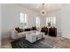 Bright living room with modern furnishings, plantation shutters, and elegant decor at 84 E Joseph Way, Gilbert, AZ 85295