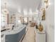 Open-concept living space with views of dining area, kitchen, and stylish decor, perfect for modern living at 84 E Joseph Way, Gilbert, AZ 85295