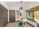 Cozy breakfast nook with window views and decorative tile flooring at 1235 N Sunnyvale -- # 113, Mesa, AZ 85205