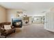 Spacious main bedroom including cozy fireplace and walk-in closet with lots of storage at 14364 W Cameron Dr, Surprise, AZ 85379