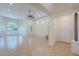 Bright and airy living room with tile flooring, fireplace, and large windows showcasing the property's open and inviting design at 38065 N Cave Creek Rd # 52, Cave Creek, AZ 85331