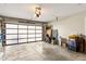 Spacious garage with modern glass door and ample storage at 4132 N 42Nd St, Phoenix, AZ 85018