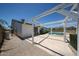 Backyard featuring a covered patio, pool, gravel landscaping and mountain views at 4234 E Winnetka Dr, Phoenix, AZ 85044