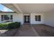 Charming front entrance with manicured landscaping and a welcoming facade, offering great curb appeal at 4234 E Winnetka Dr, Phoenix, AZ 85044
