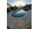 Backyard featuring a private in-ground pool at 4644 W Berridge Ln, Glendale, AZ 85301