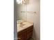Bathroom with single sink vanity, mirror, and basic fixtures, with natural light at 921 W University Dr # 1191, Mesa, AZ 85201