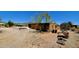Cozy desert home with natural desert landscaping and mountain view at 9607 E Mckellips Rd, Mesa, AZ 85207