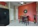 Bright, eat-in kitchen with stainless appliances, an accent wall, and tile floors at 9750 N Monterey Dr # 71, Fountain Hills, AZ 85268