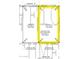 This parcel map shows Parcel B which is 61,071 sq ft, and APN 220-07-018A which is 108,918 sq ft at 10849 E Elmwood St St, Mesa, AZ 85207