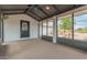 Relaxing enclosed patio with brick accents and beautiful desert views at 10849 E Elmwood St St, Mesa, AZ 85207