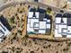 Contemporary home featuring clean lines, a private pool, and desert landscaping for serene outdoor living at 12311 E Black Rock Rd, Scottsdale, AZ 85255