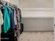 Walk-in closet with plenty of shelving and hanging space at 15469 W Dreyfus St, Surprise, AZ 85379