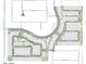Overhead community map of the neighborhood featuring home lots and street names at 17018 W Shangri La Rd, Surprise, AZ 85388