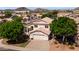 Beautiful aerial view of a suburban home showcasing its well-maintained landscaping and tile roof at 20404 N 28Th Pl, Phoenix, AZ 85050