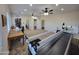 Spacious bonus room with ample lighting, ideal for hobbies or entertainment at 2060 E Quartz St, Mesa, AZ 85213