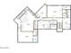 Detailed floor plan showcasing the layout of the second level of a luxury home at 2060 E Quartz St, Mesa, AZ 85213