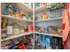A well-organized pantry provides ample storage space for groceries and kitchen essentials at 4925 S Turbine --, Mesa, AZ 85212