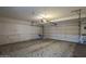 Large garage area for parking with lots of storage space at 5657 E Dallas St, Mesa, AZ 85205