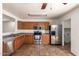 This spacious kitchen features stainless steel appliances and ample cabinet space at 6085 S Wilson Dr, Chandler, AZ 85249