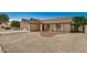 Single-story home featuring a tidy, low-maintenance front yard and an inviting entrance at 6602 W Ironwood Dr, Glendale, AZ 85302
