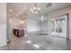 Open-concept living space features a seamless transition from the kitchen to the living area at 809 W Coles Rd, Phoenix, AZ 85041