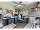 Bedroom featuring hardwood floors, a work station, and neutral paint at 1147 N Marvin St, Gilbert, AZ 85233