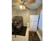 Functional utility room with ample storage and a modern refrigerator at 135 S Abalone Dr, Gilbert, AZ 85233
