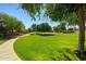 Lush green common area with trees and walking paths in a desirable community at 15422 W Ventura St, Surprise, AZ 85379