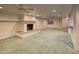 Large living room with a fireplace and carpet, perfect for cozy gatherings and relaxation at 1550 N Stapley Dr # 6, Mesa, AZ 85203