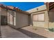 Backyard exterior showcasing stone and walkway at 2154 E Forge Ave, Mesa, AZ 85204