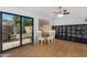 Inviting dining area with sliding glass doors and backyard views at 2154 E Forge Ave, Mesa, AZ 85204
