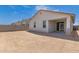 Spacious backyard presents a blank canvas for landscaping and outdoor enjoyment at 22895 N 183Rd Dr, Surprise, AZ 85387