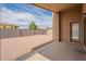 A view of the backyard and patio from the corner of the yard at 2518 W Carson Rd, Phoenix, AZ 85041